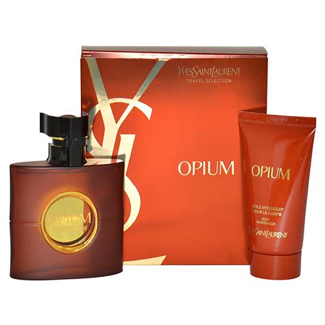 ysl - opium|YSL opium gift set.